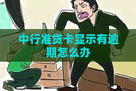 中行准贷卡显示有逾期怎么办