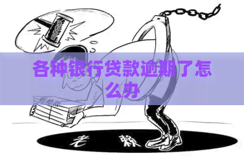 各种银行贷款逾期了怎么办
