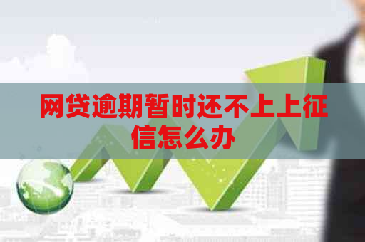 网贷逾期暂时还不上上怎么办