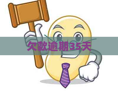 欠款逾期35天