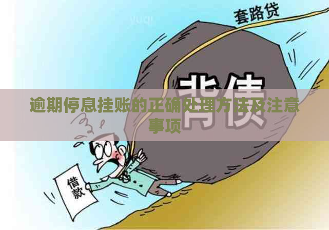 逾期停息挂账的正确处理方法及注意事项