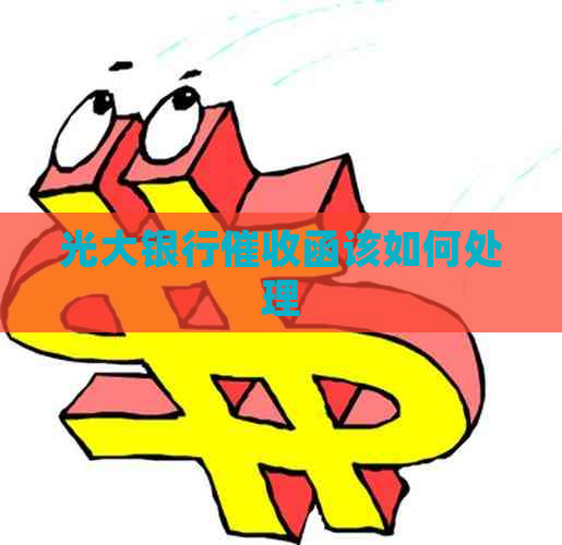 光大银行函该如何处理