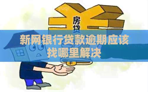 新网银行贷款逾期应该找哪里解决