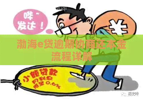 渤海e贷逾期协商还本金流程详解