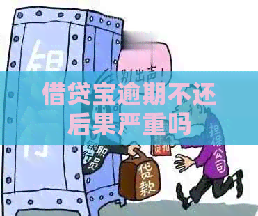 借贷宝逾期不还后果严重吗