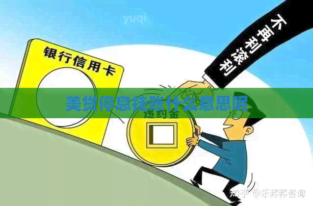 美贷停息挂账什么意思呢