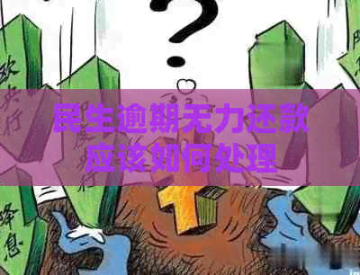 民生逾期无力还款应该如何处理