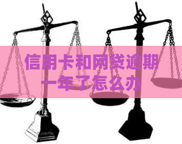 信用卡和网贷逾期一年了怎么办