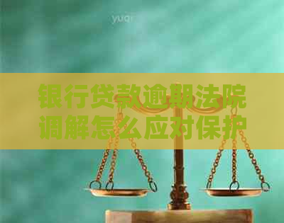 银行贷款逾期法院调解怎么应对保护自己