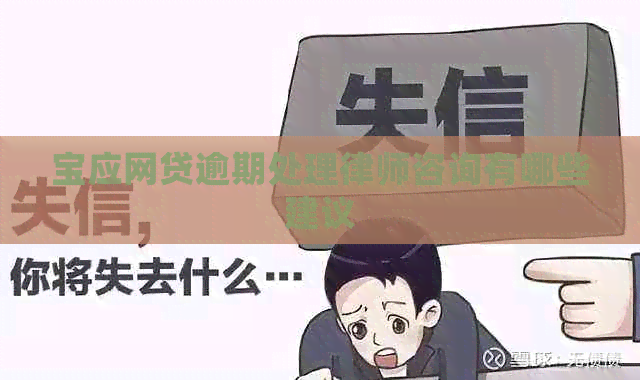 宝应网贷逾期处理律师咨询有哪些建议