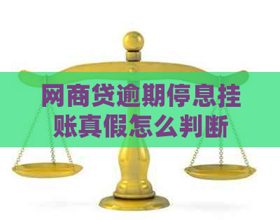 白条贷逾期停息挂账真假怎么判断