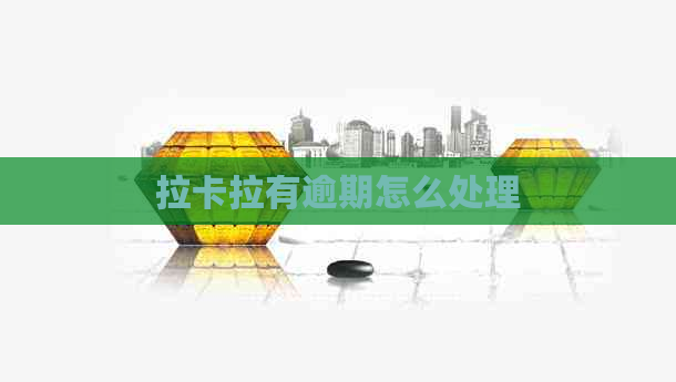 拉卡拉有逾期怎么处理
