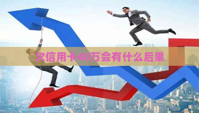 欠信用卡48万会有什么后果