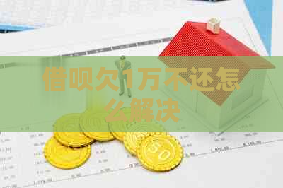 信用卡欠1万不还怎么解决