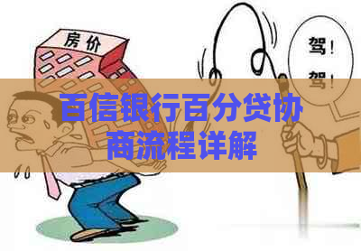 百信银行百分贷协商流程详解