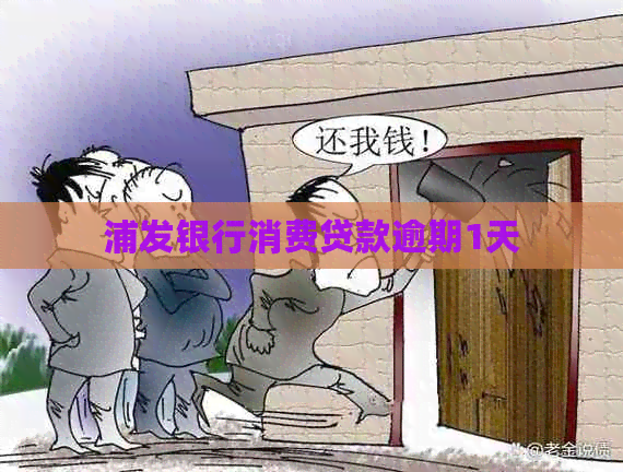 浦发银行消费贷款逾期1天