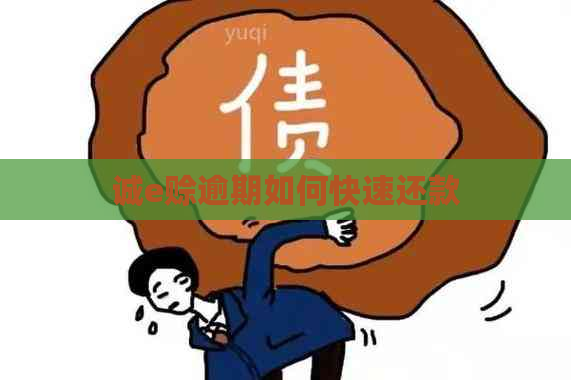 诚e赊逾期如何快速还款