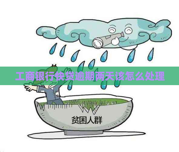 工商银行快贷逾期两天该怎么处理