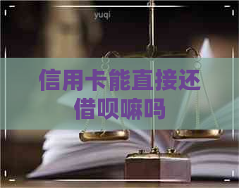 信用卡能直接还网贷嘛吗 信用卡能直接还网贷嘛吗