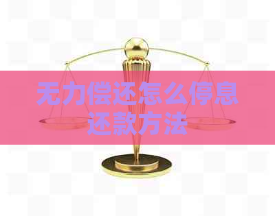 无力偿还怎么停息还款方法