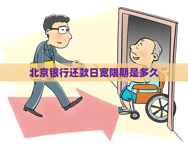 北京银行还款日宽限期是多久
