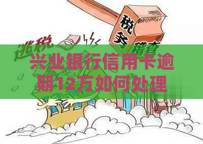 兴业银行信用卡逾期12万如何处理