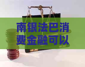 南银法巴消费金融可以不还吗