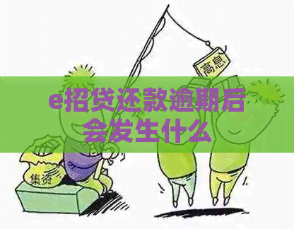 e招贷还款逾期后会发生什么