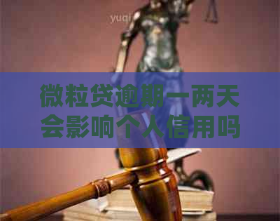 微粒贷逾期一两天会影响个人信用吗