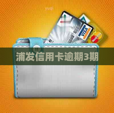 浦发信用卡逾期3期