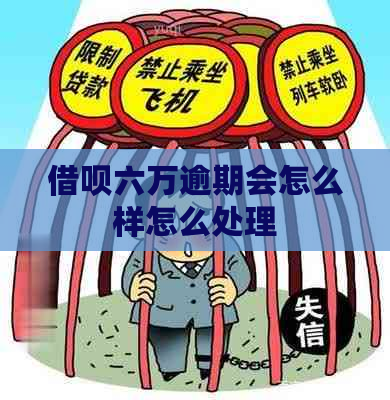 信用卡六万逾期会怎么样怎么处理