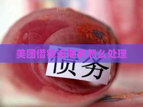 美团借钱逾期的怎么处理