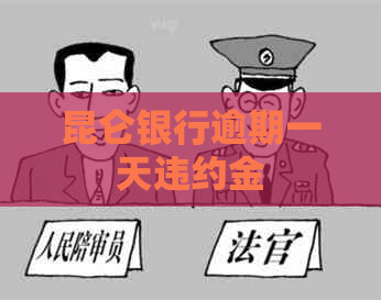 昆仑银行逾期一天违约金