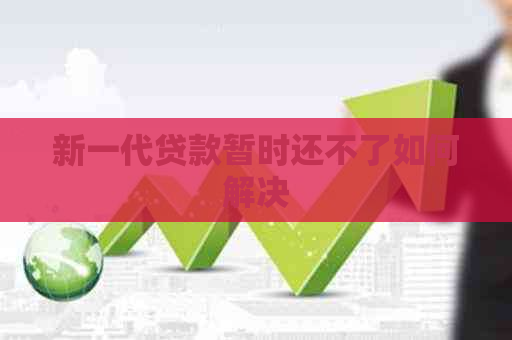 新一代贷款暂时还不了如何解决