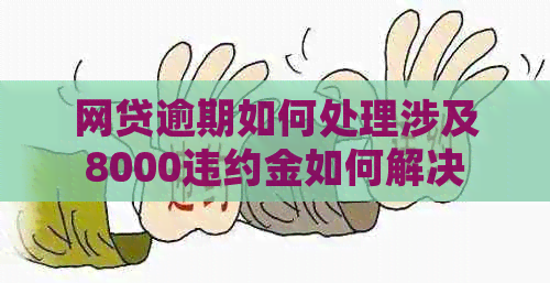 网贷逾期如何处理涉及8000违约金如何解决