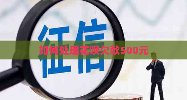 如何处理白条欠款500元
