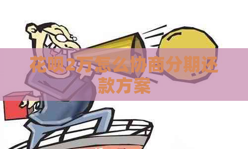 白条2万怎么协商分期还款方案