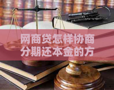 白条贷怎样协商分期还本金的方法