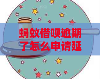 蚂蚁信用卡逾期了怎么申请延期还款