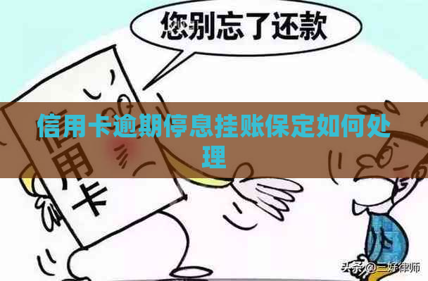 信用卡逾期停息挂账保定如何处理
