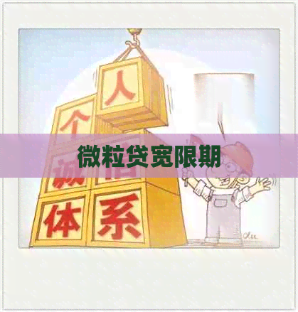 微粒贷宽限期