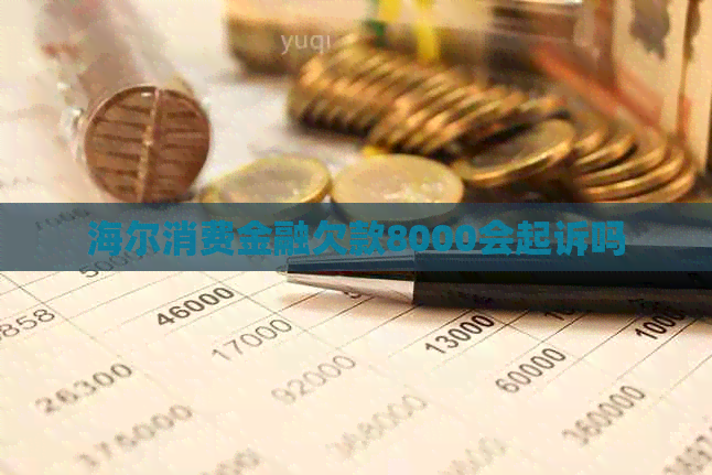 海尔消费金融欠款8000会起诉吗