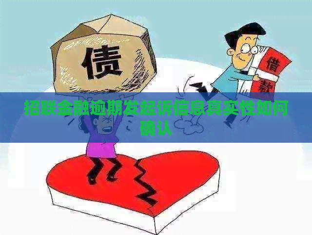 招联金融逾期发起诉信息真实性如何确认
