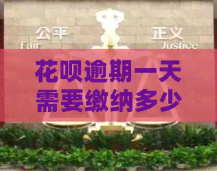白条逾期一天需要缴纳多少滞纳金