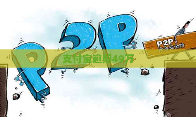 支付宝逾期49万