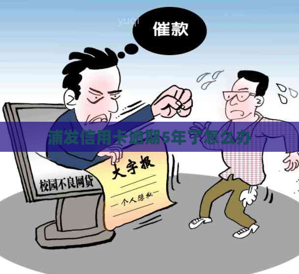 浦发信用卡逾期5年了怎么办