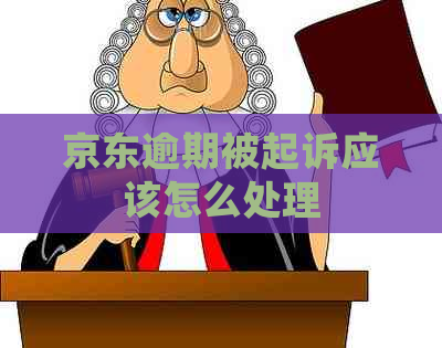 京东逾期被起诉应该怎么处理