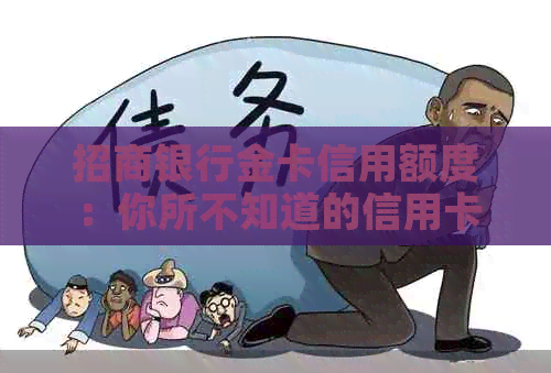 招商银行金卡信用额度：你所不知道的信用卡知识问答