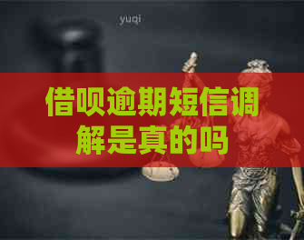 信用卡逾期短信调解是真的吗
