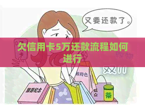 欠信用卡5万还款流程如何进行